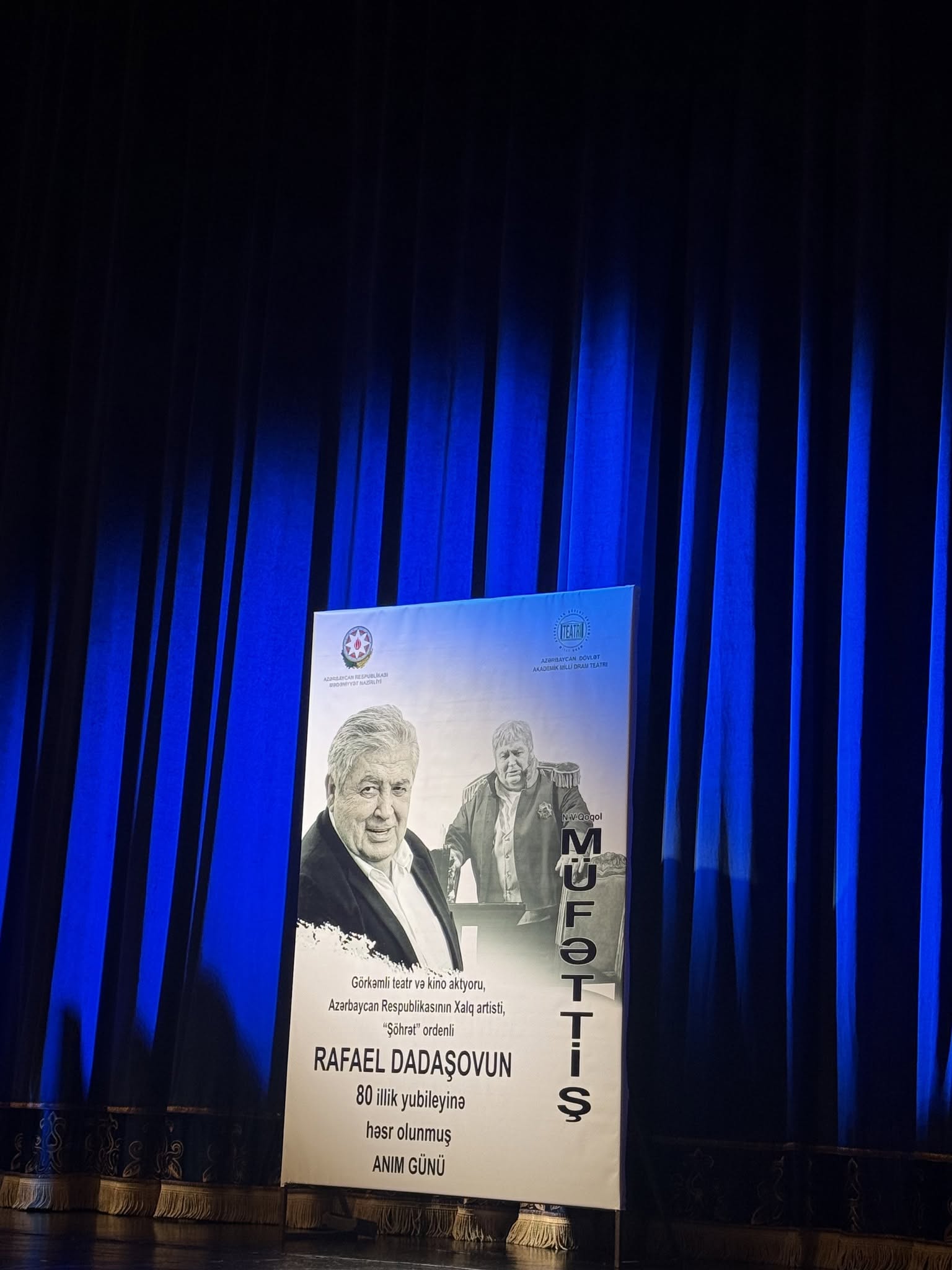 “İslahat Könüllüləri” Azərbaycan Milli Akademik Dram Teatrında “Müfəttiş” tamaşasını izləyiblər