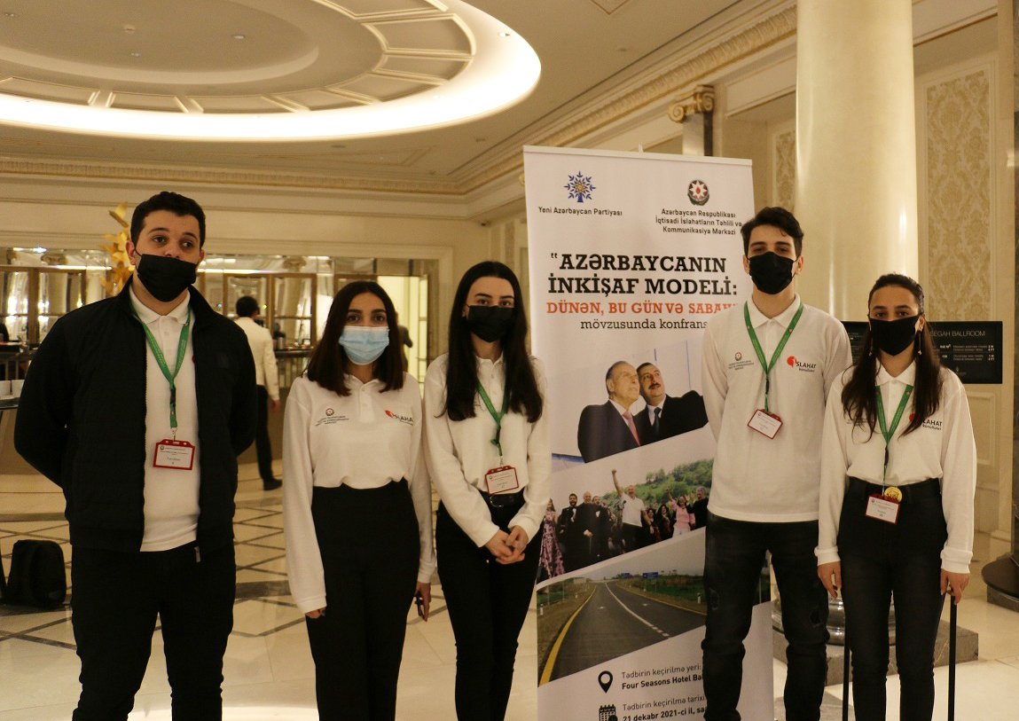 Reform Volunteers participated in the conference titled: “Development Model of Azerbaijan: Yesterday, today and tomorrow”