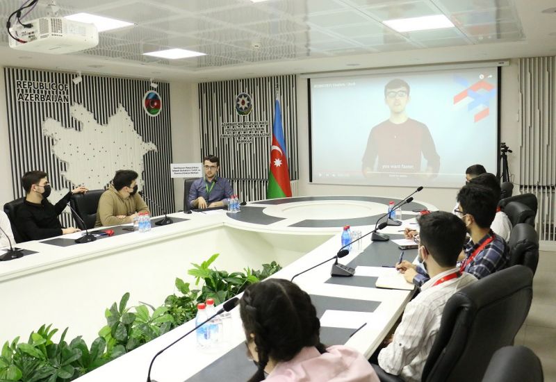 The next meeting with young startups was held at CAERC