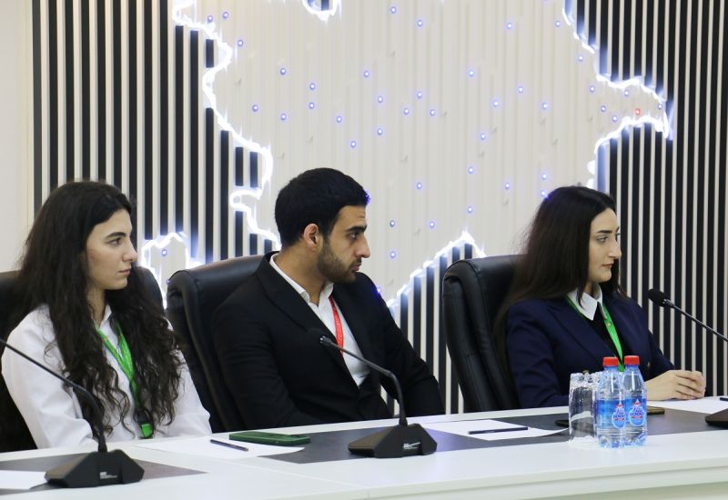 A meeting of the Reform volunteers was held with deputy Emin Hajiyev