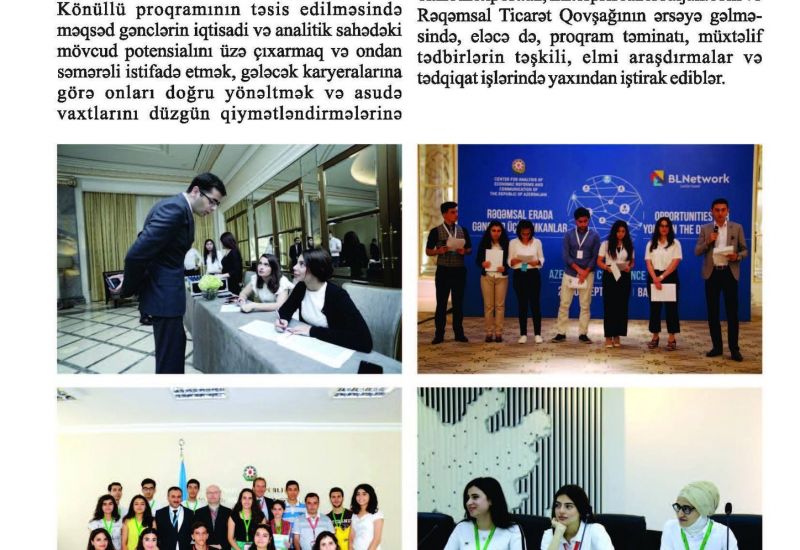 İqtisadi İslahatların Təhlili və Kommunikasiya Mərkəzinə 2016-2021-ci illərdə 500-ə qədər könüllü qoşulub.
