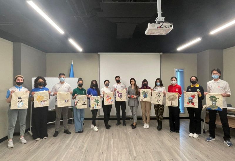 Eco workshop training was held for Azerbaijani Volunteers