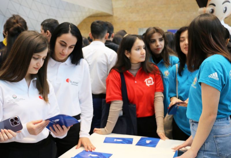 Reform volunteers were honored at the 5th Solidarity Forum of Azerbaijan Volunteers