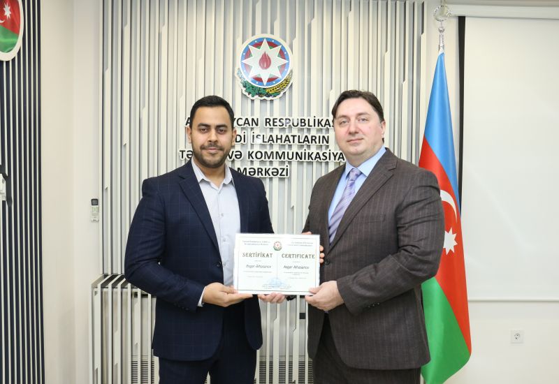 İslahat könüllüsünün təqdimatı keçirilib