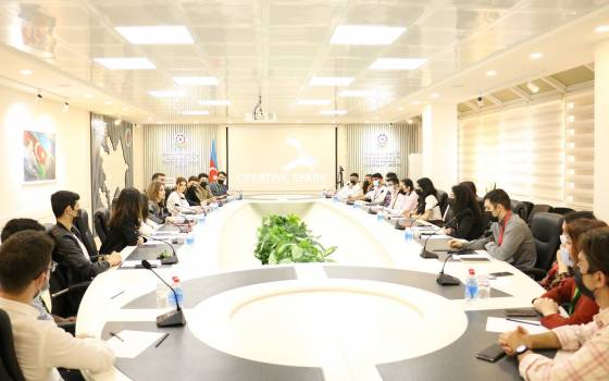 The next meeting with young startups was held at CAERC