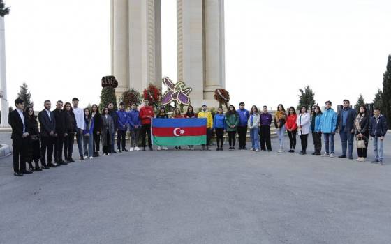 Reform Volunteers Organization Commemorated the Victims of Terrorism in Ganja