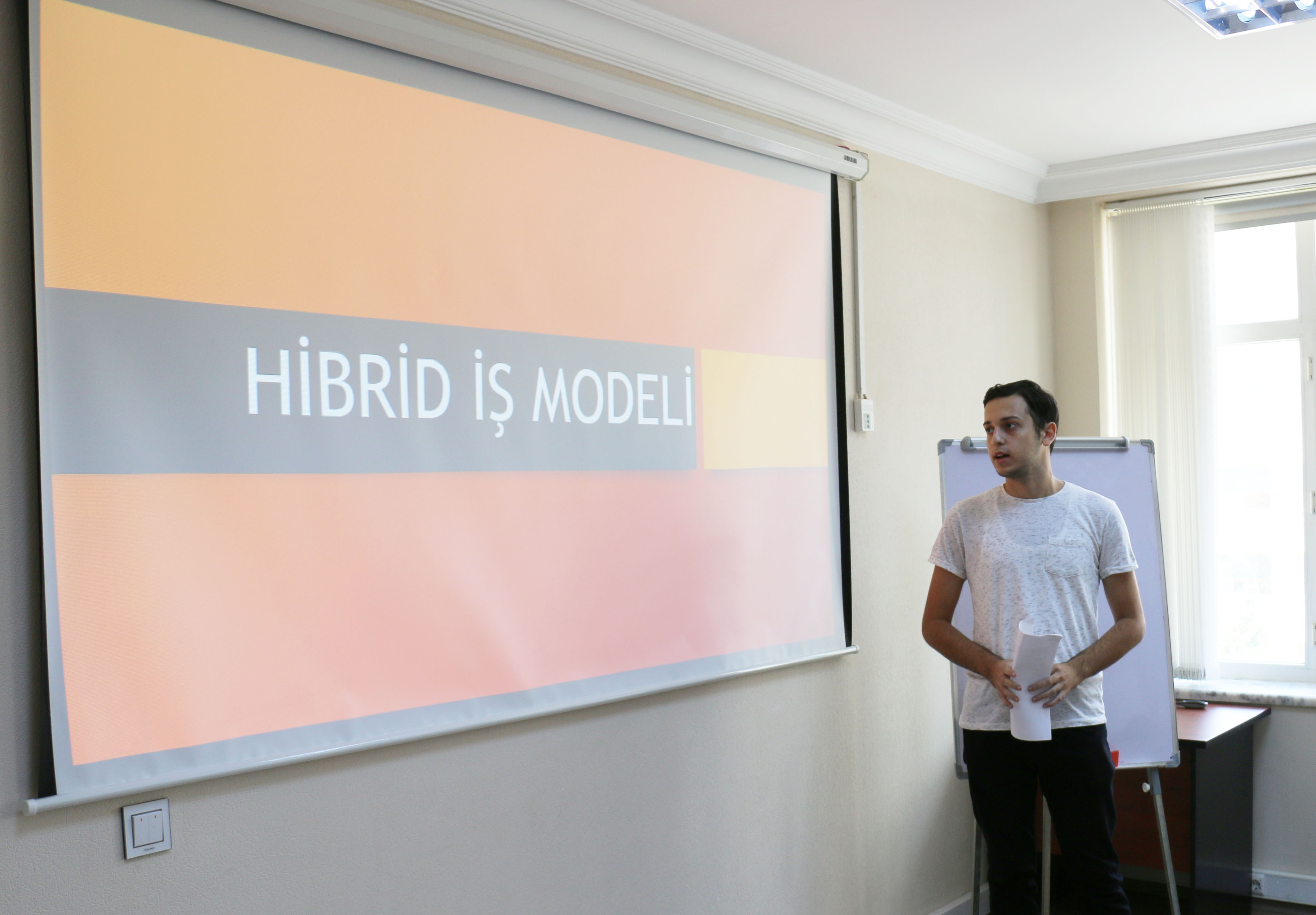Hybrid work model